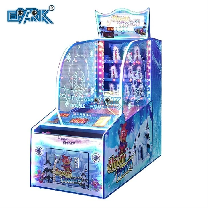 Coin Operated Throwing Ball Game Machine