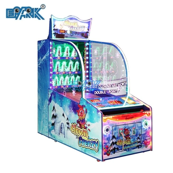 Coin Operated Throwing Ball Game Machine