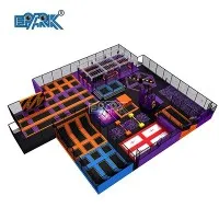 Parc de trampolins de 600 m2