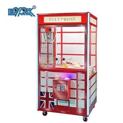 Gran màquina de regals d'estil britànic Màquina de grua arcade