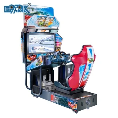 Joc de cotxes de carreres Outrun Arcade de 32" per a un jugador