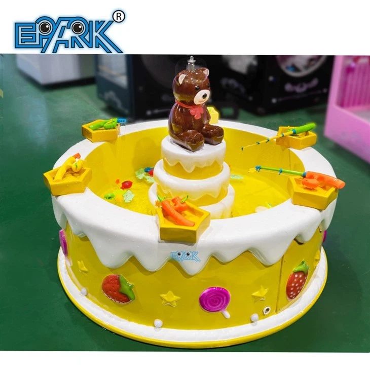 Amusement Park Fiberglass Bear Fish Pond