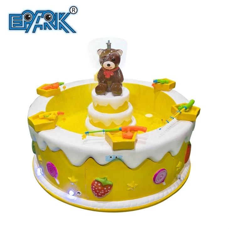 Amusement Park Fiberglass Bear Fish Pond