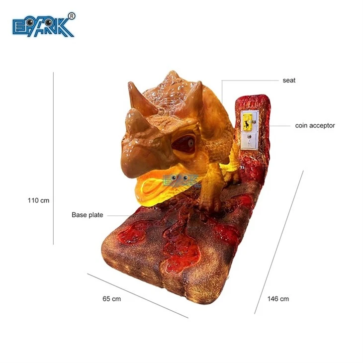 Magmatic Dinosaur Series Kiddie Ride